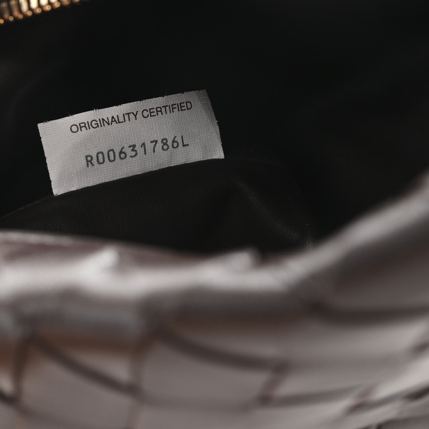 Calfskin Nappa Intrecciato Mini Wallace Fondant