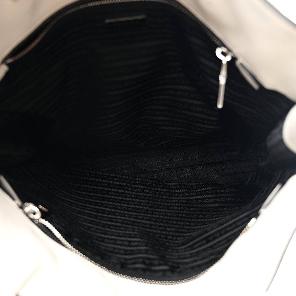 Softy Calfskin Tote White