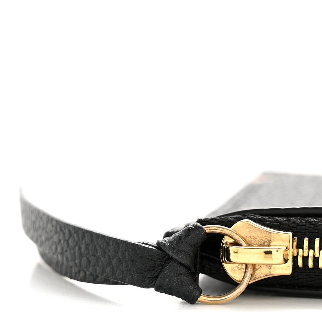 Empreinte Monogram Giant Crafty Pochette Felicie Zippered Insert Black