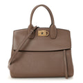 Smooth Calfskin Large The Studio Bag Caraway Seed