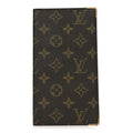 Monogram Checkbook Wallet