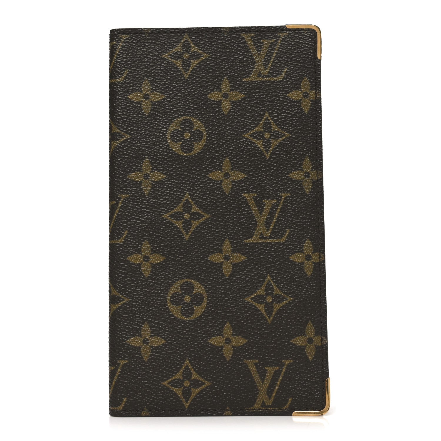 Monogram Checkbook Wallet