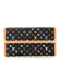 Monogram Multicolor Porte Tresor International Wallet Black