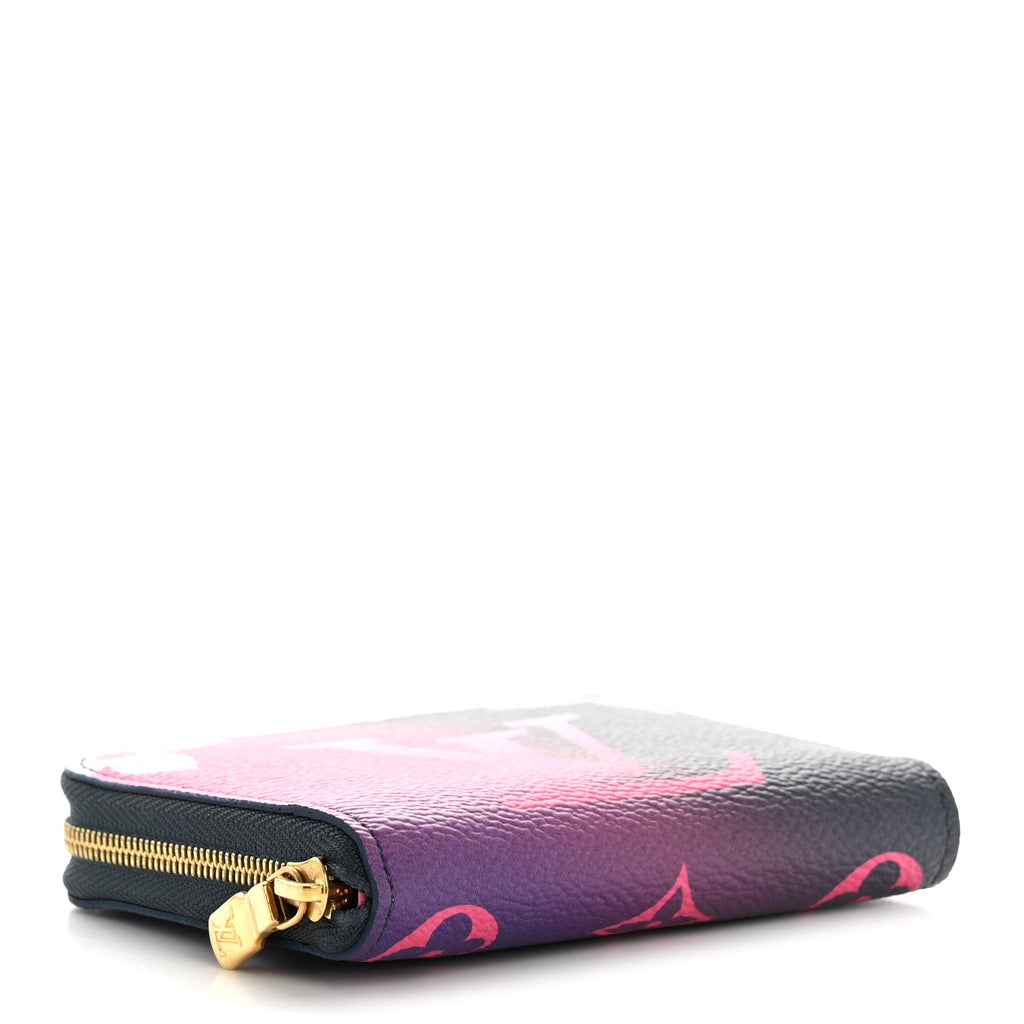 Monogram Giant Spring In The City Zippy Coin Purse Midnight Fuchsia