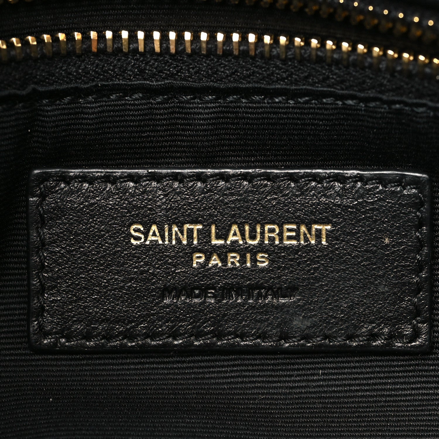 Plunged Lambskin Calypso Black