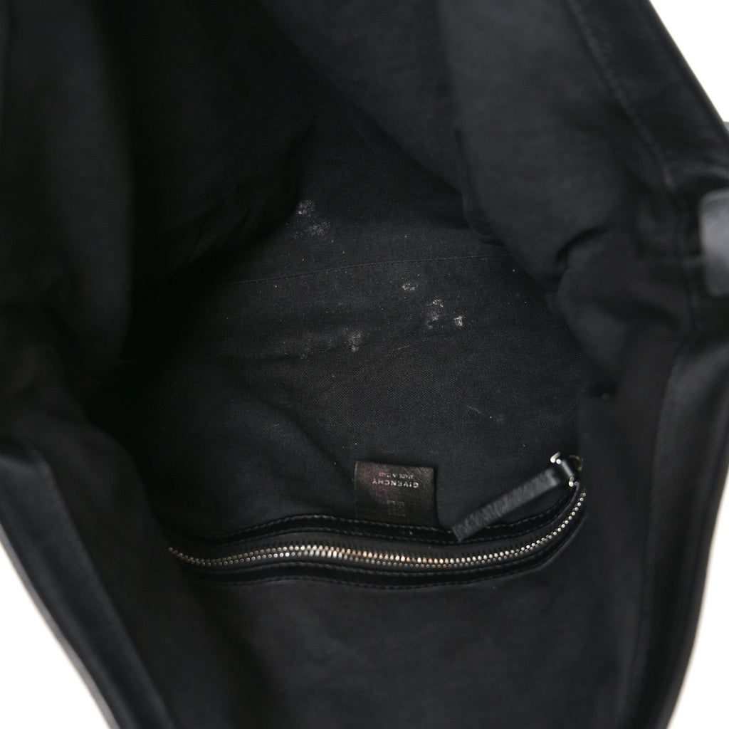 Calfskin Medium Voyou Bag Black
