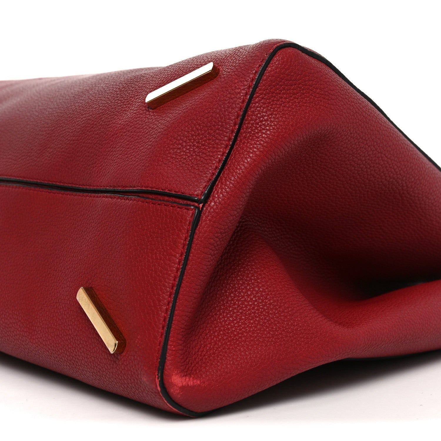 Calfskin Barcelona Tote Scarlet Red