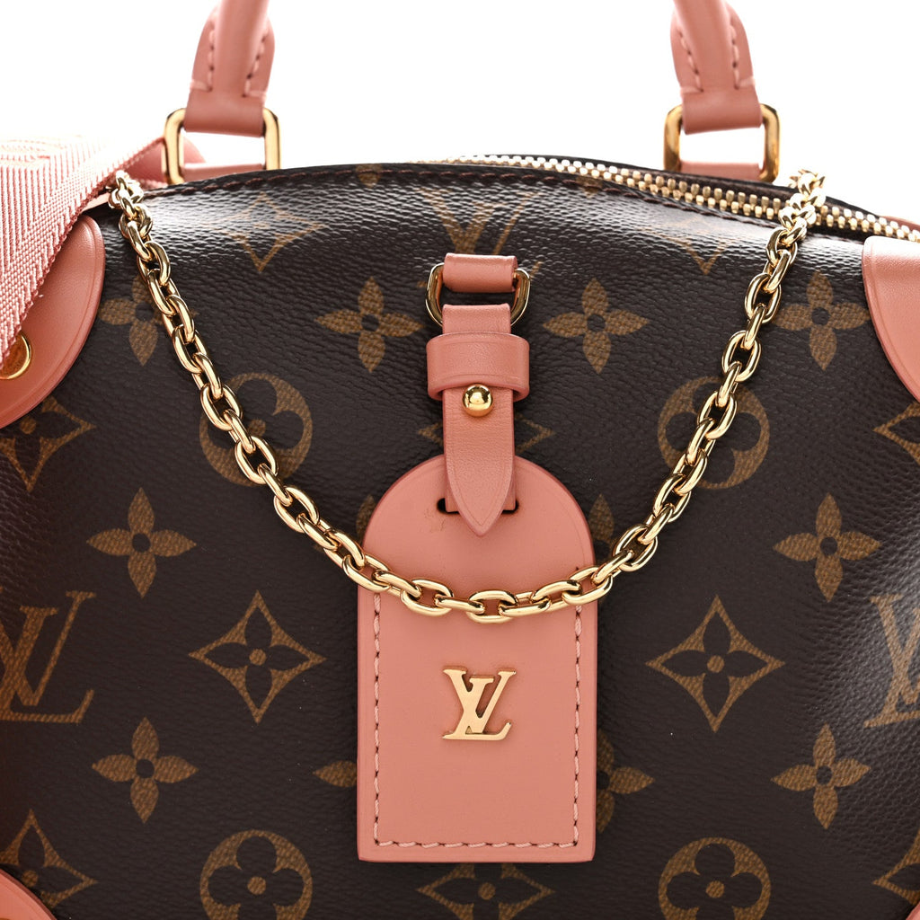 Monogram Petite Malle Souple Peach