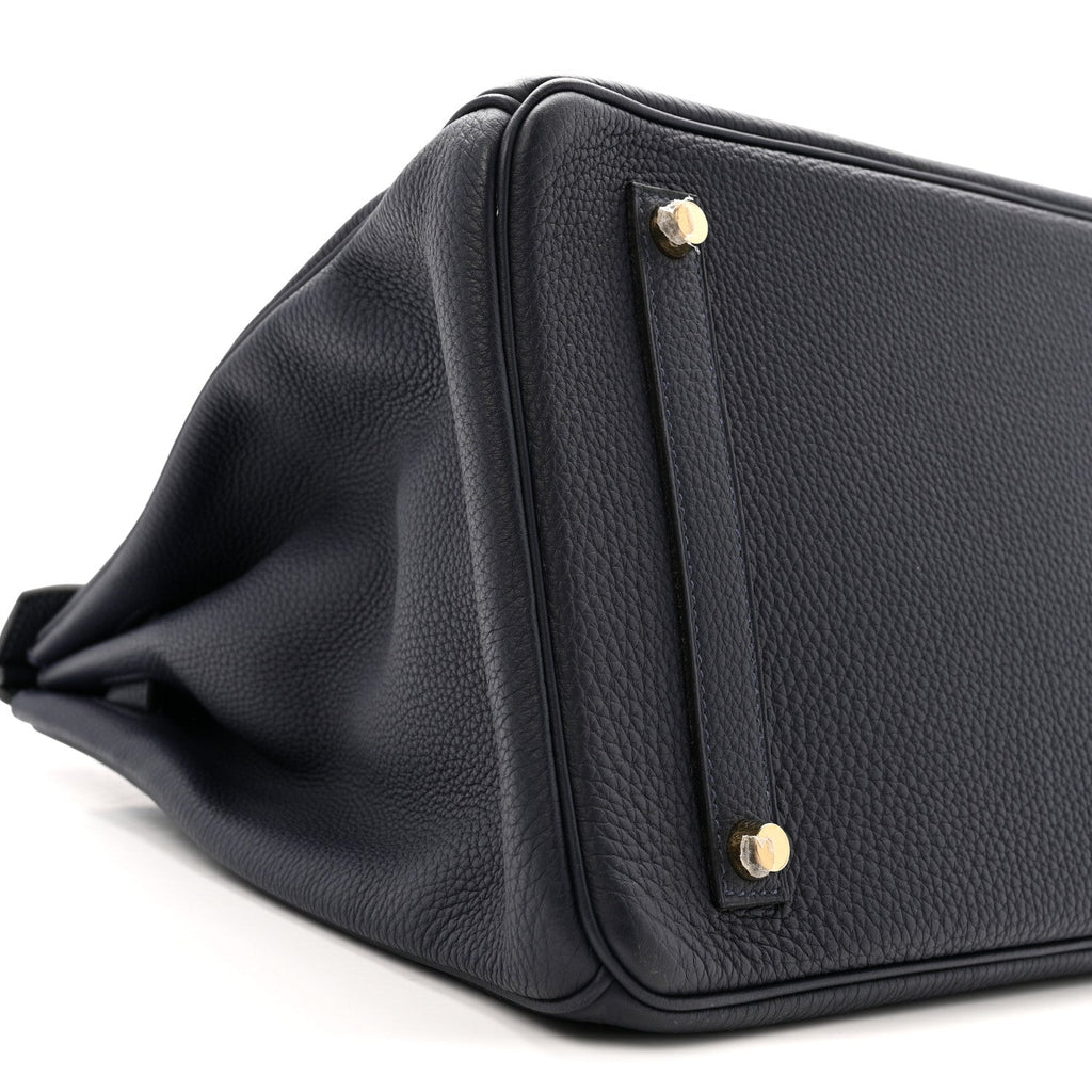 Togo Birkin 35 Bleu Nuit
