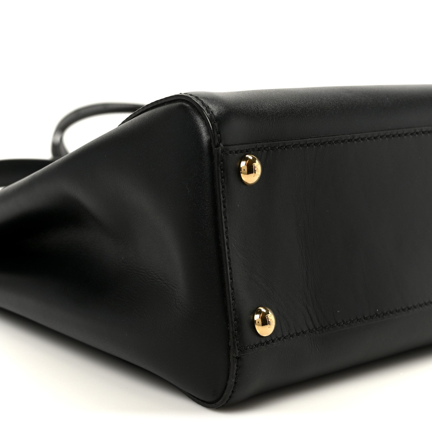 Vitello Morgan Fabric Jacquard Pequin Medium Peekaboo Iconic Satchel Black Tobacco