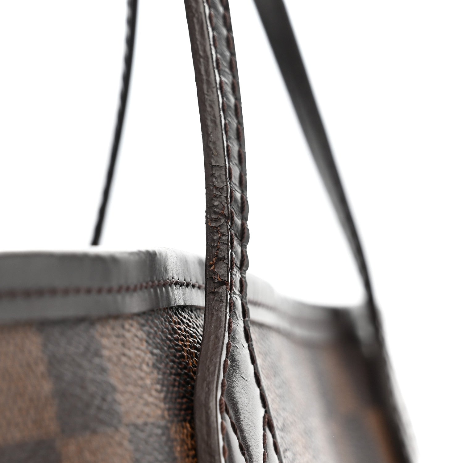 Damier Ebene Neo Neverfull MM Rose Ballerine