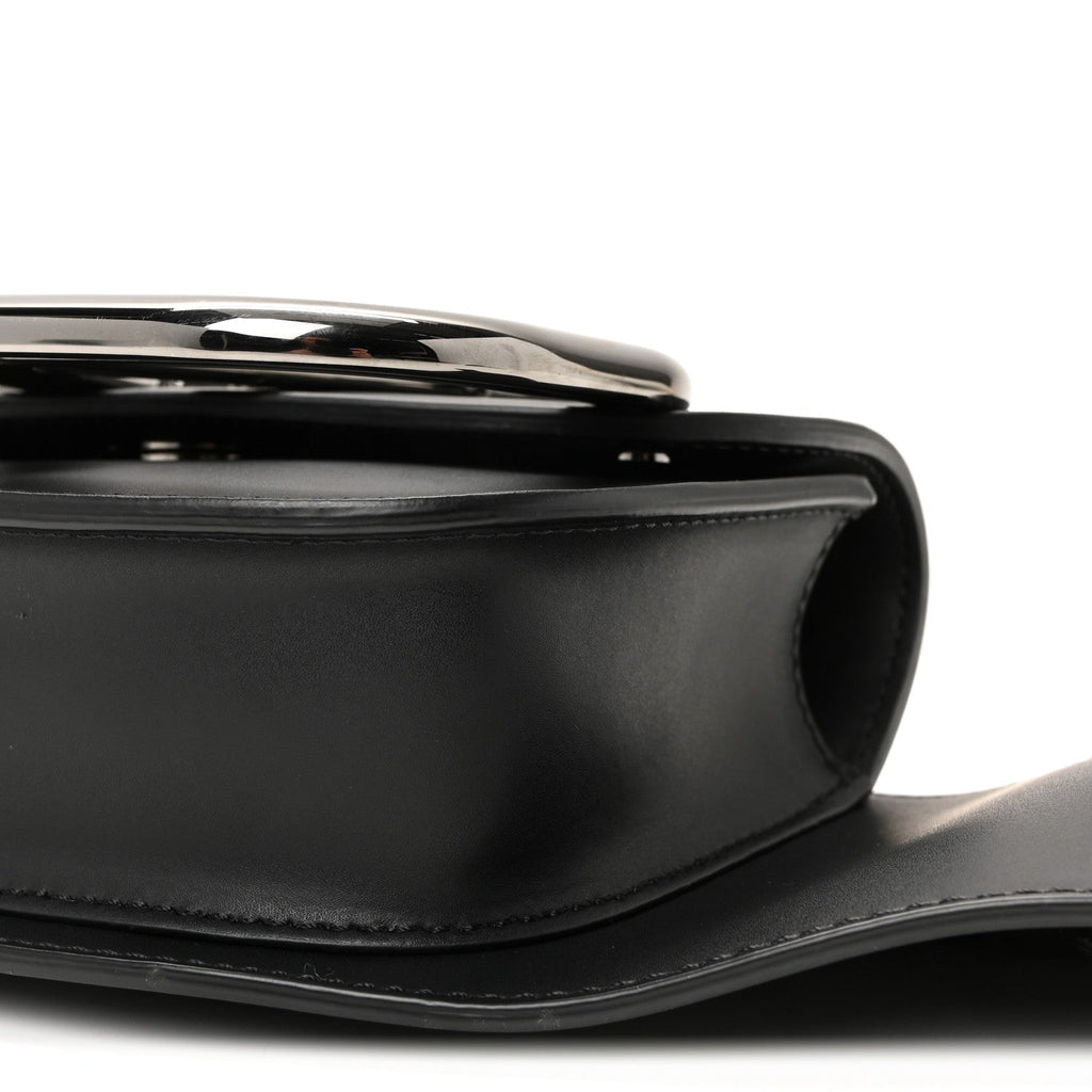 Calfskin Mini Supervee Belt Bag Black