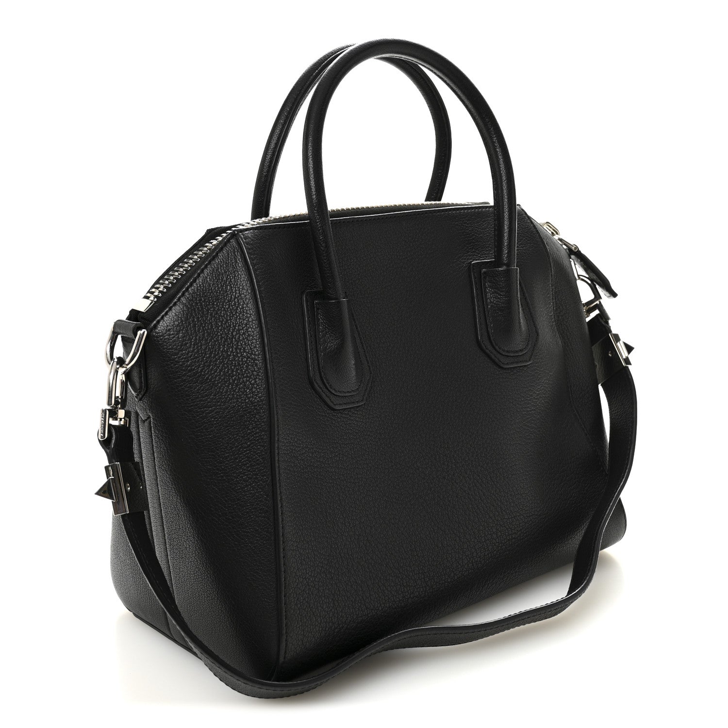 Sugar Goatskin Small Antigona Black