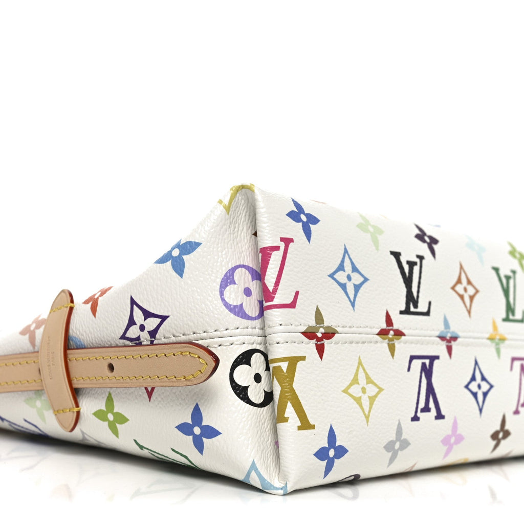 LV X TM Monogram Multicolor CarryAll East West White