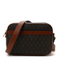 Canvas Smooth Calfskin Le Monogramme Camera Bag Chestnut
