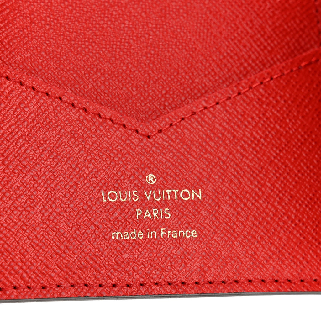 Monogram 2019 Christmas Animation Passport Cover Rouge