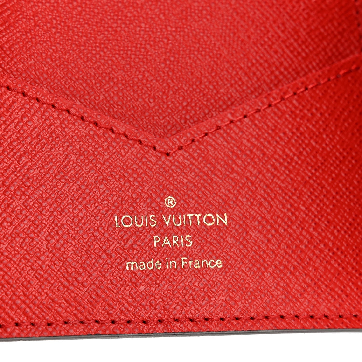 Monogram 2019 Christmas Animation Passport Cover Rouge