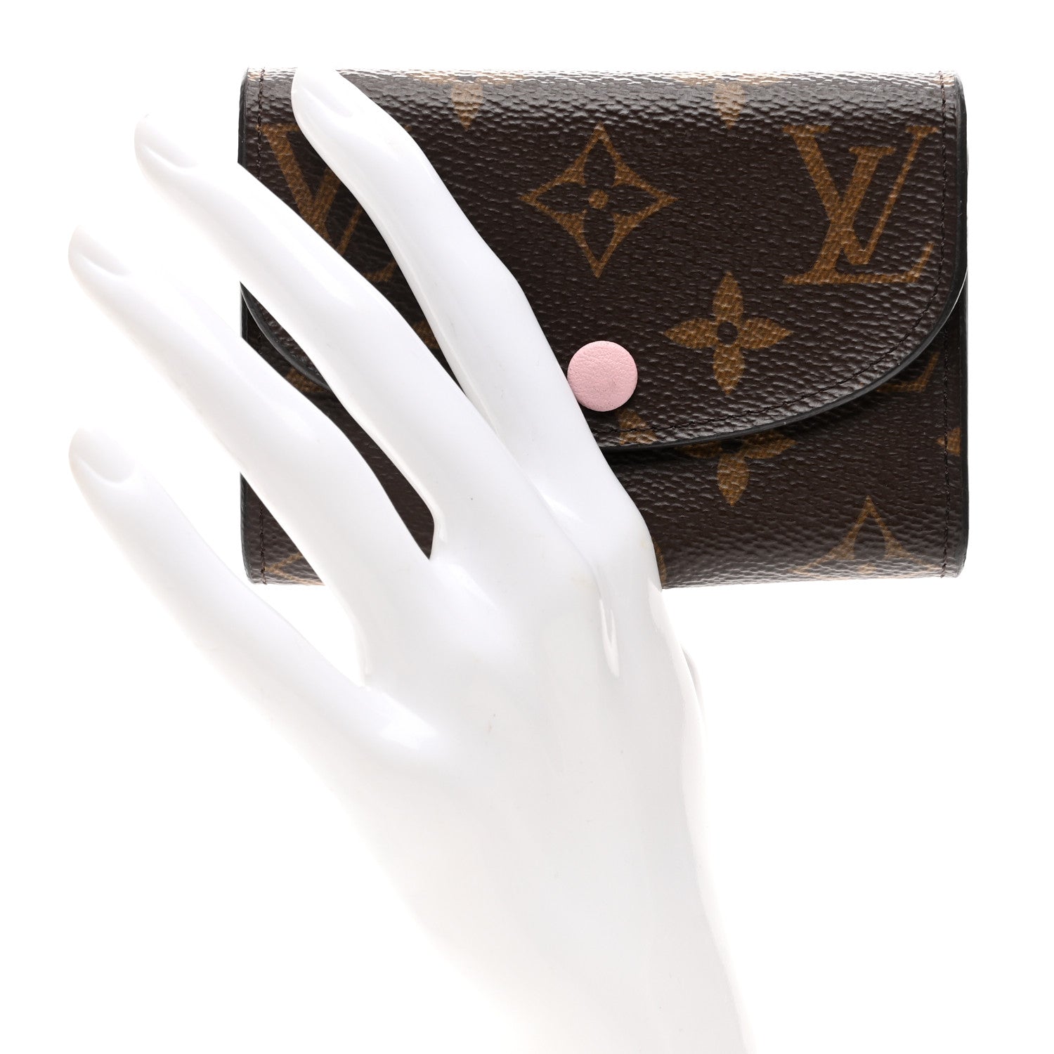 Monogram Rosalie Coin Purse Rose Ballerine