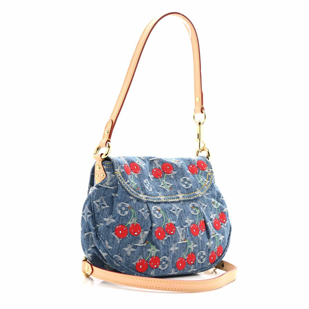 LV X TM Monogram Denim Cerises Sunset