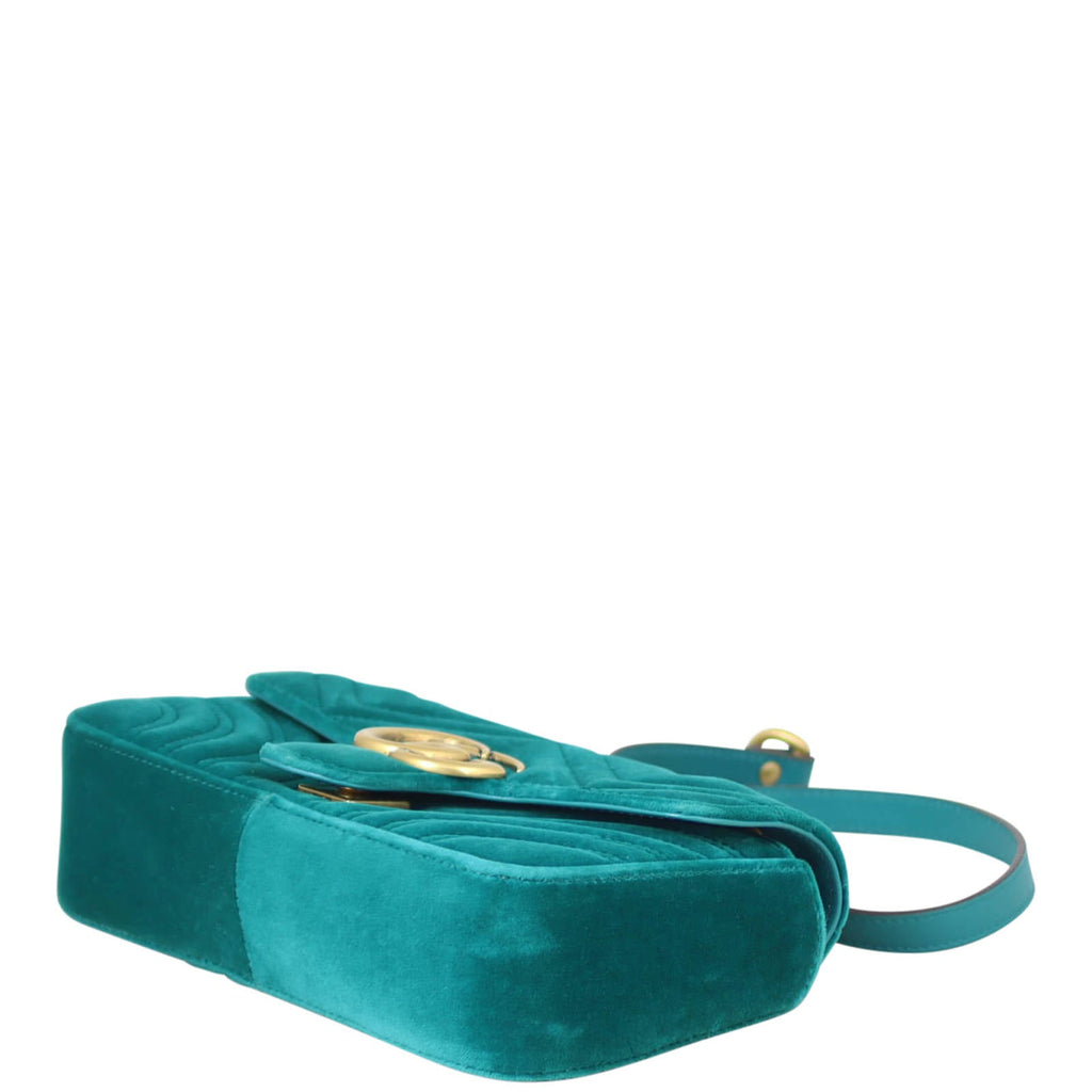 Gucci GG Marmont Velvet Mini Shoulder Bag