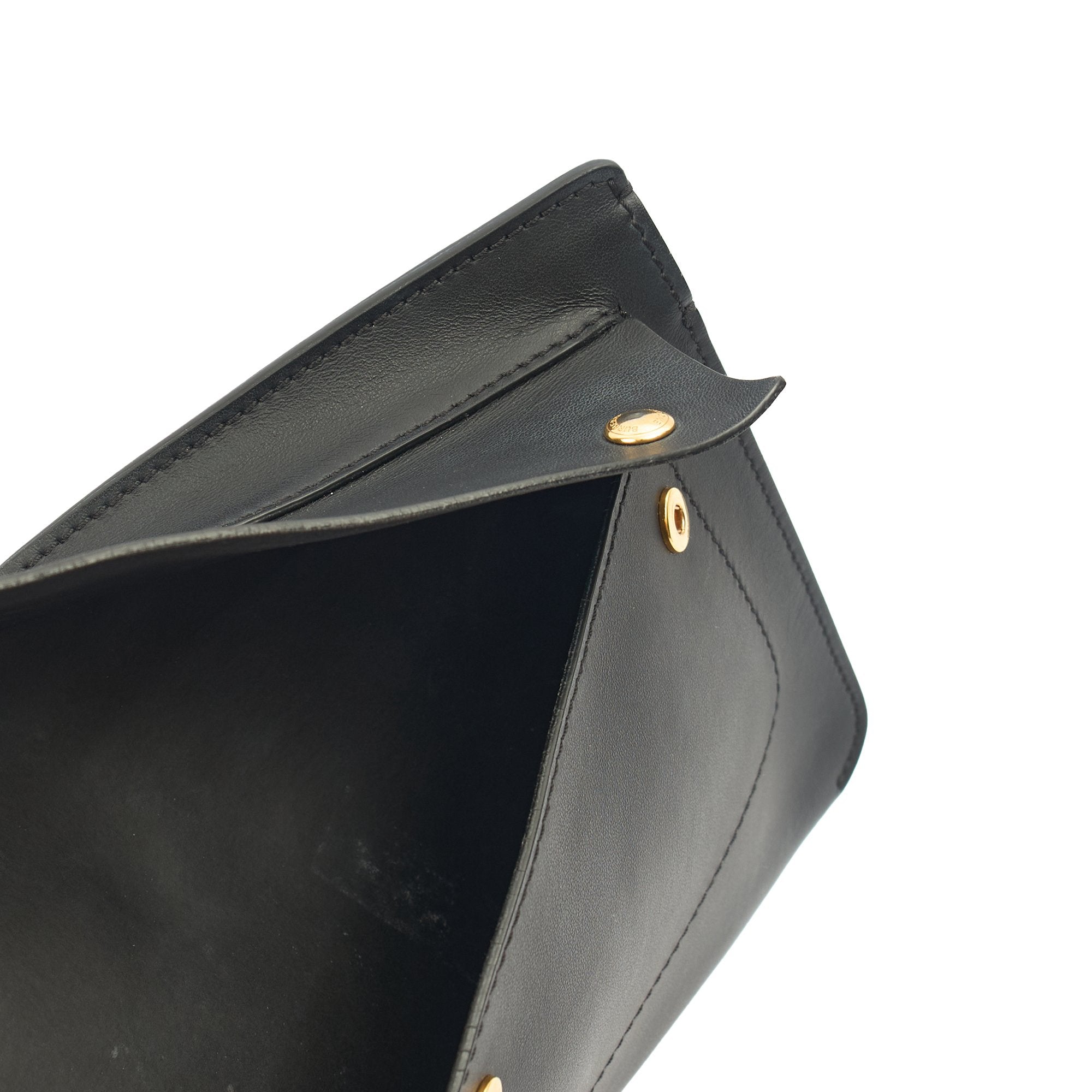 Burberry Cross Body Belt Bag  in Black, Leather