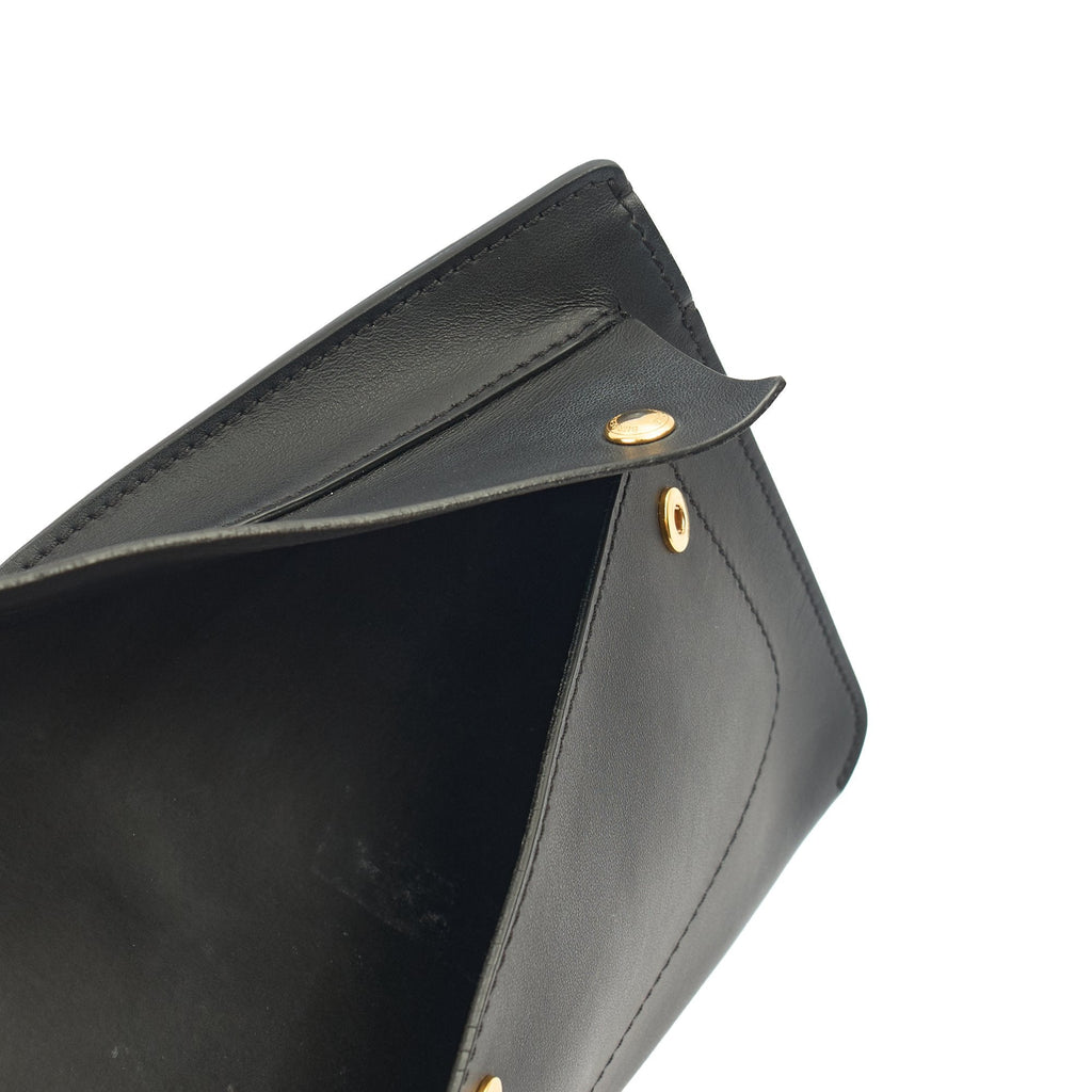 Burberry Cross Body Belt Bag  in Black, Leather