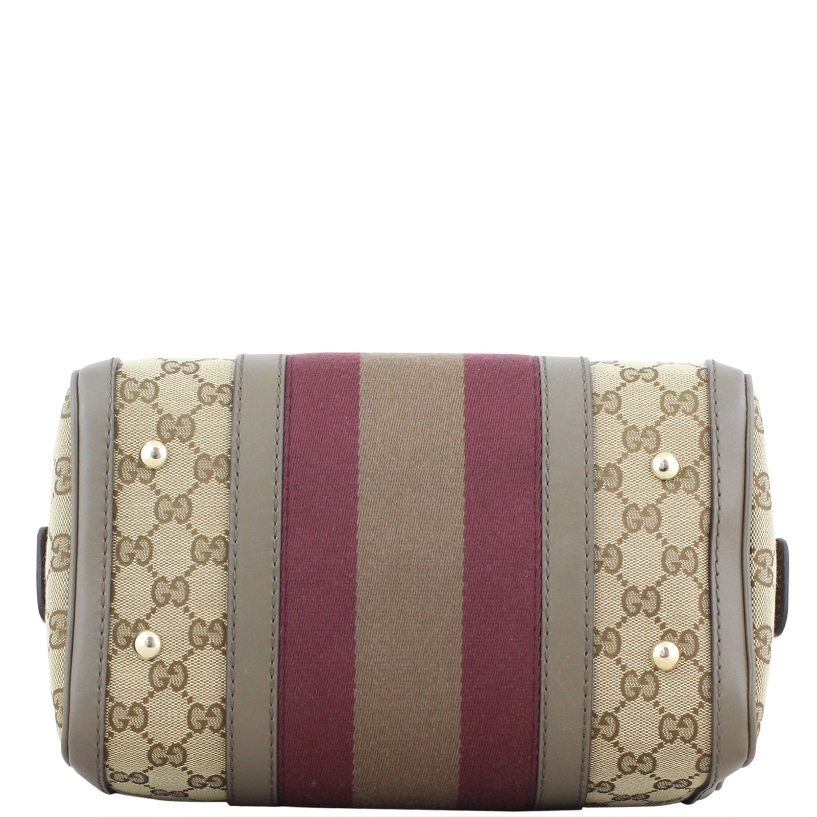Gucci Vintage Web Original GG Boston Bag Small