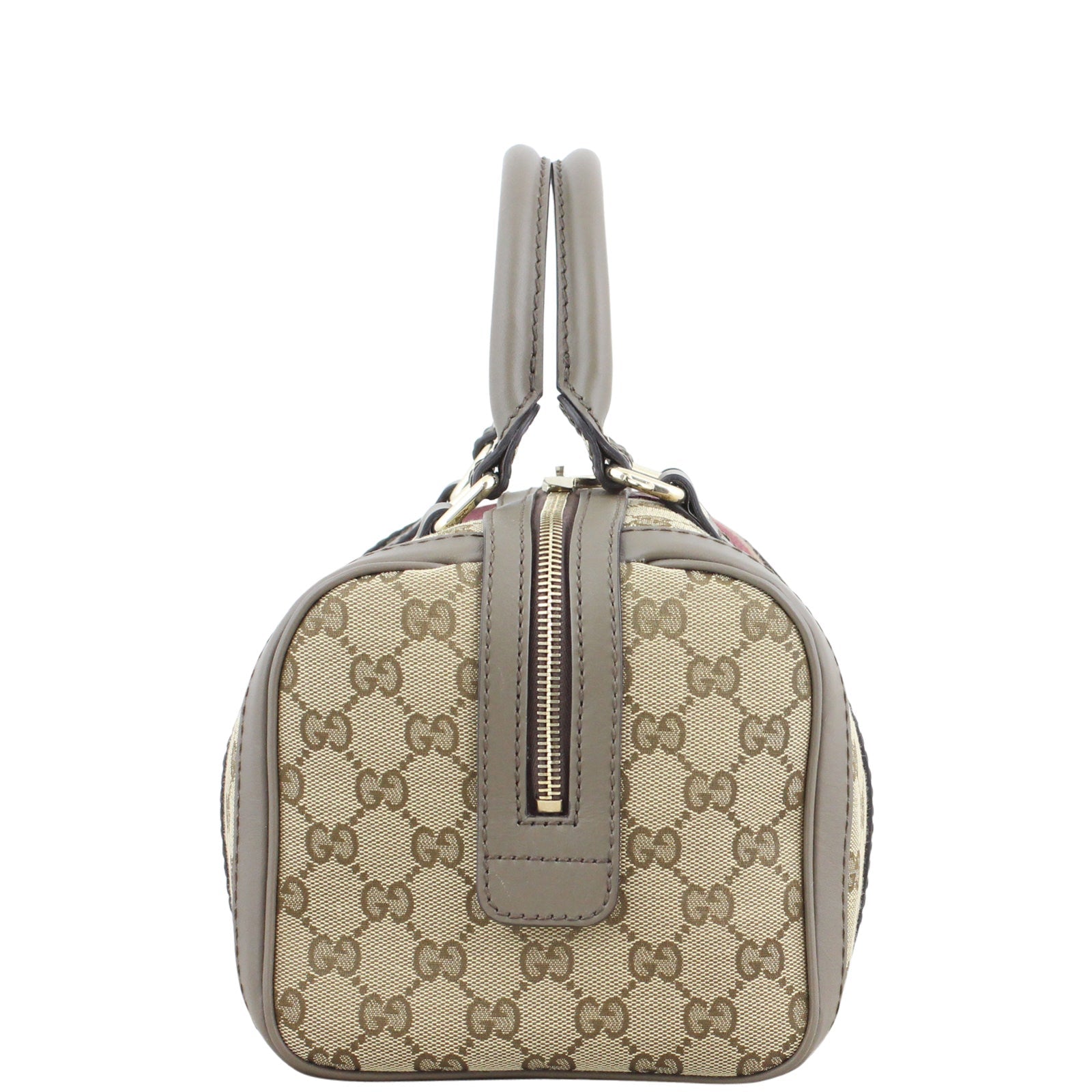Gucci Vintage Web Original GG Boston Bag Small