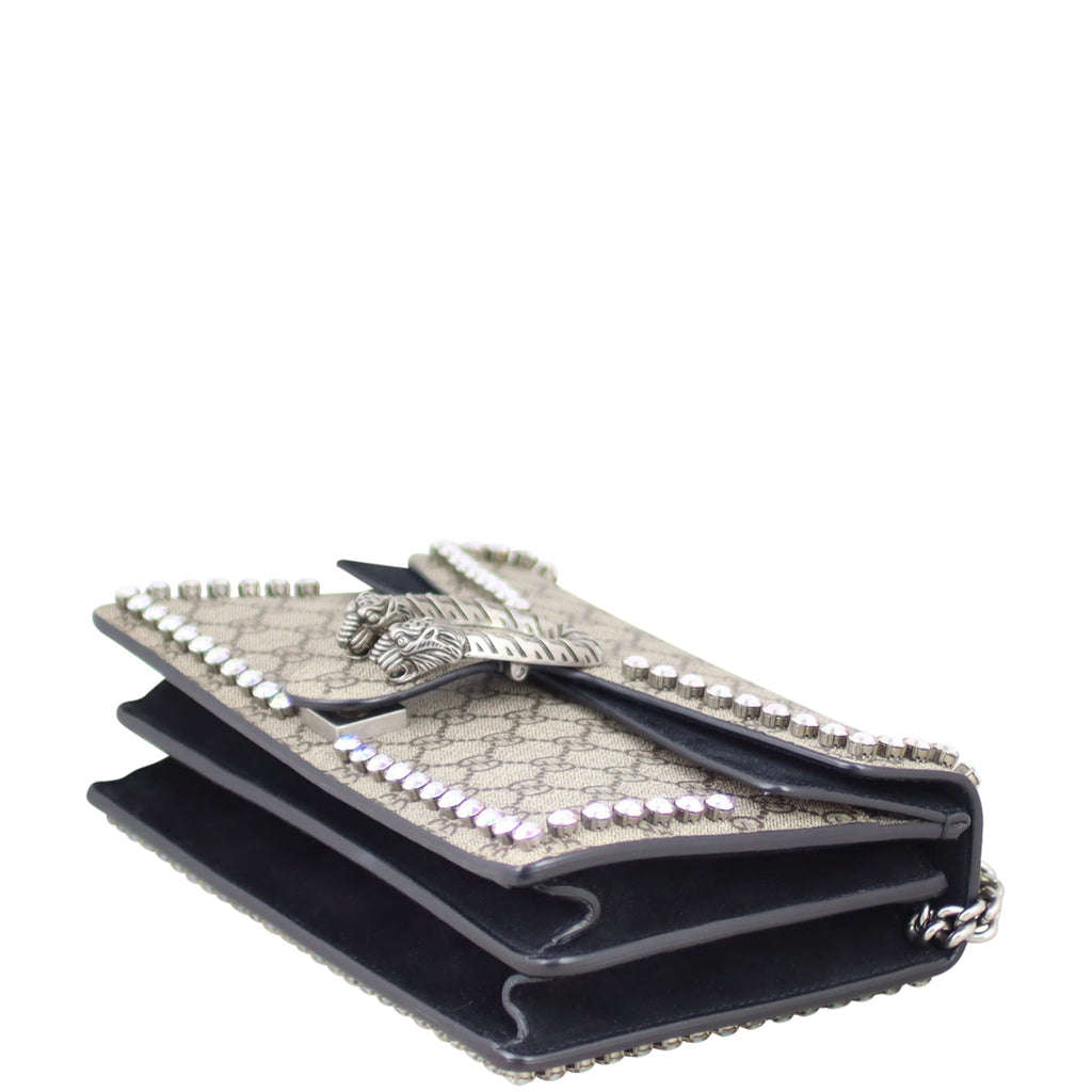 Gucci Dionysus Crystal Embellished Small Shoulder Bag