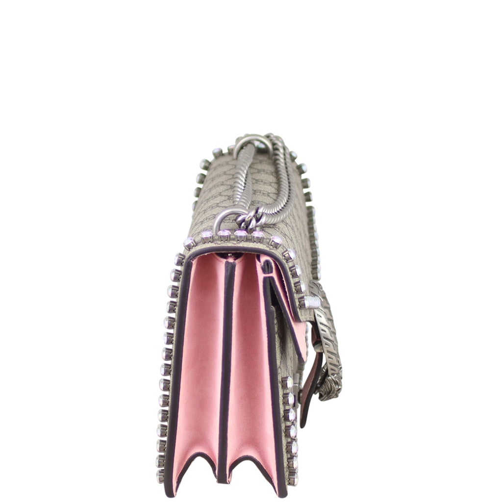 Gucci Dionysus Crystal Embellished Small Shoulder Bag