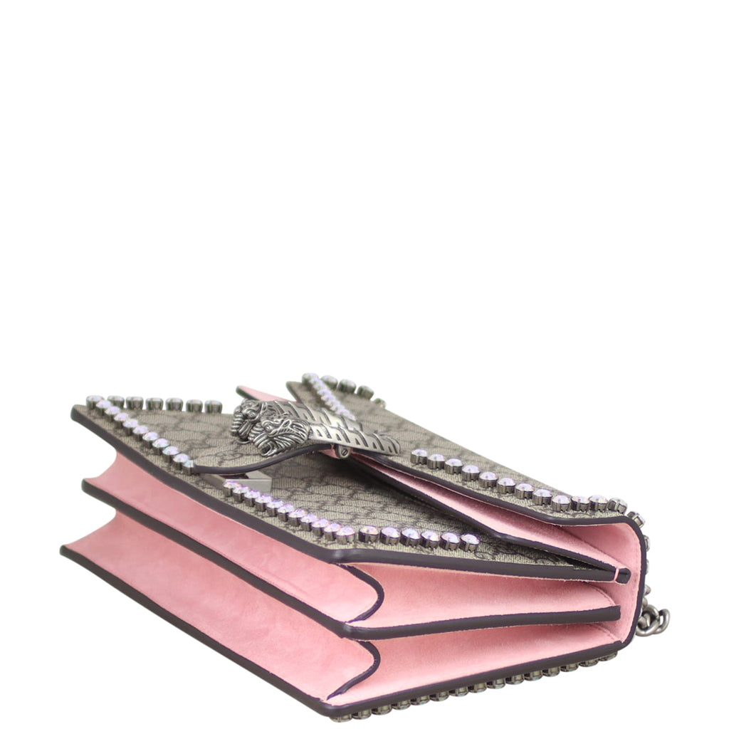 Gucci Dionysus Crystal Embellished Small Shoulder Bag