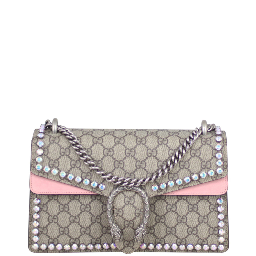 Gucci Dionysus Crystal Embellished Small Shoulder Bag