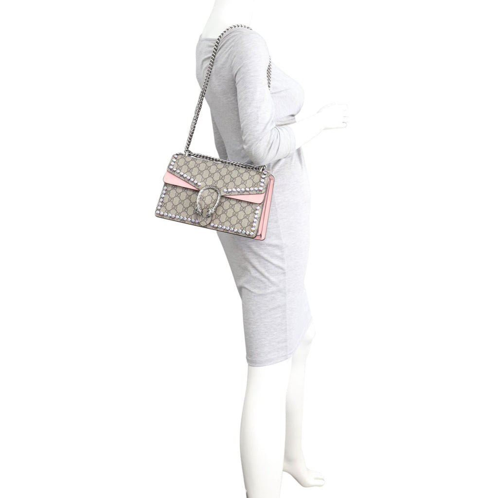 Gucci Dionysus Crystal Embellished Small Shoulder Bag