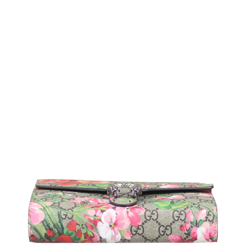 Gucci Dionysus GG Blooms Chain Wallet