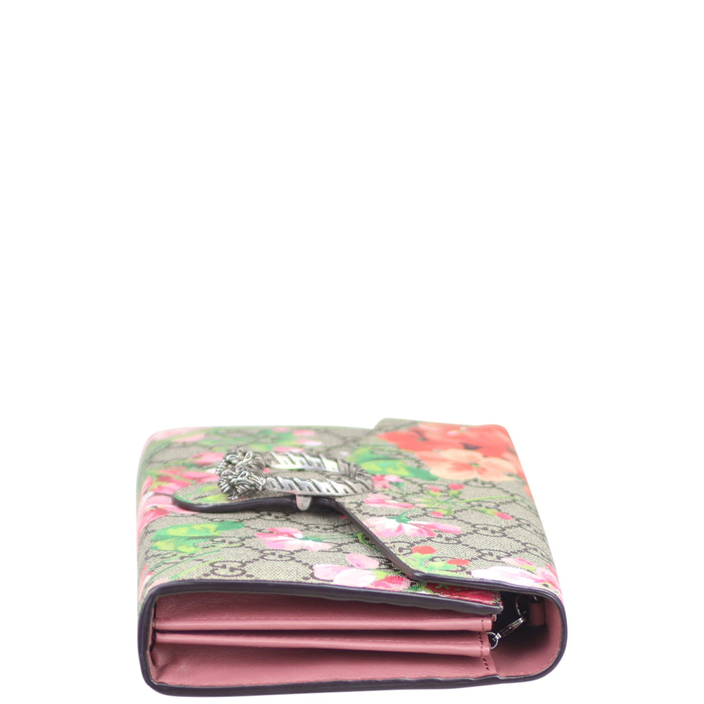 Gucci Dionysus GG Blooms Chain Wallet