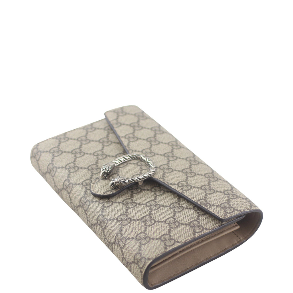Gucci Dionysus GG Supreme Chain Wallet