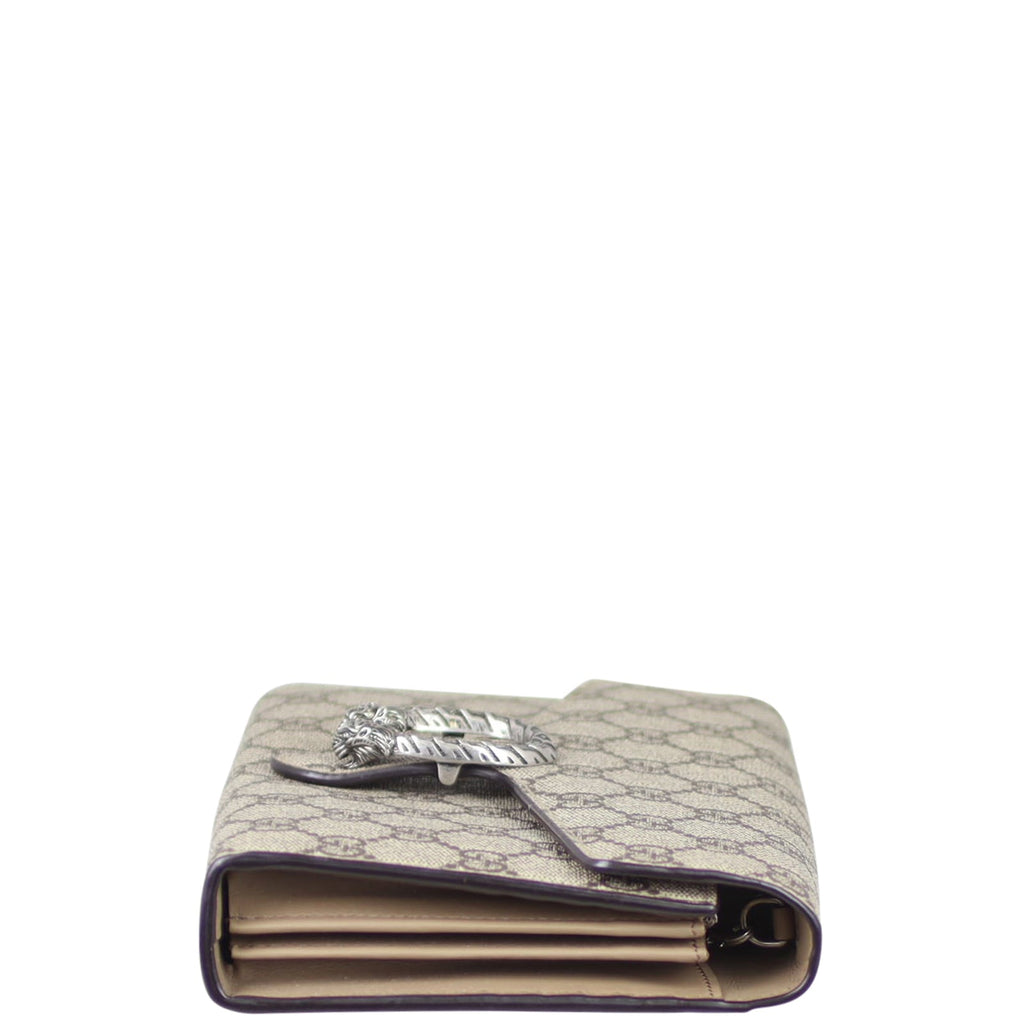 Gucci Dionysus GG Supreme Chain Wallet