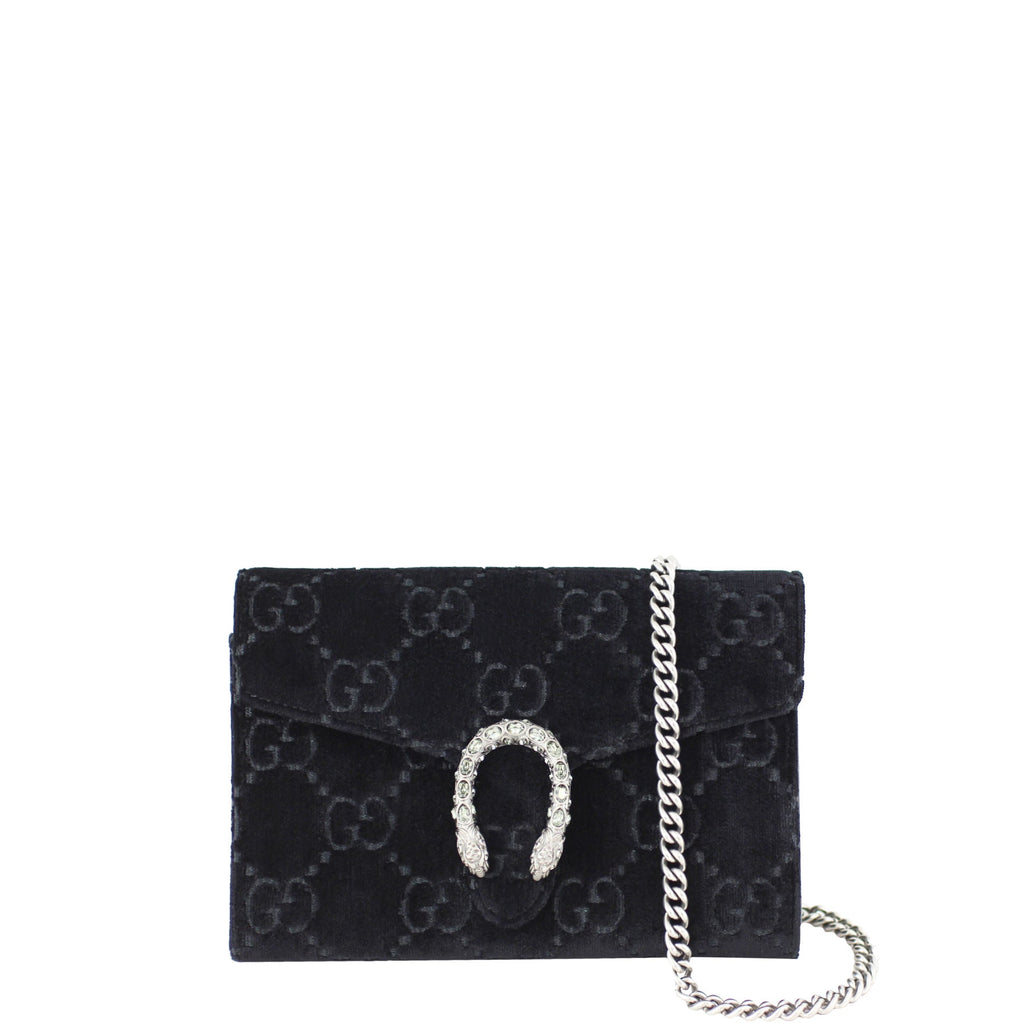 Gucci Dionysus GG Velvet Mini Chain Bag