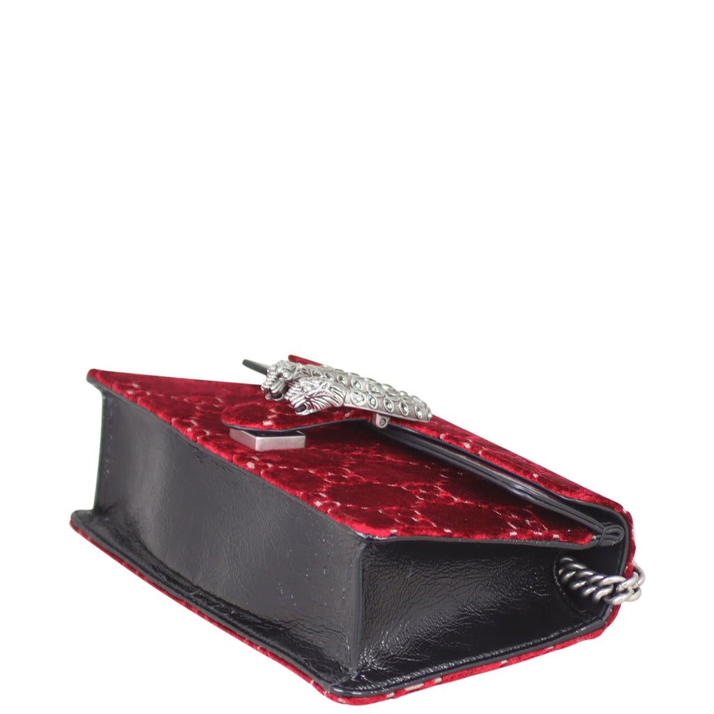 Gucci Dionysus GG Velvet Small Shoulder Bag