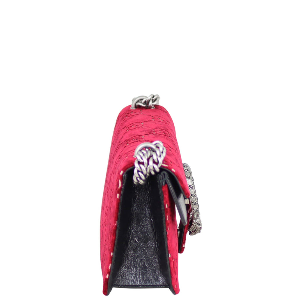 Gucci Dionysus GG Velvet Small Shoulder Bag