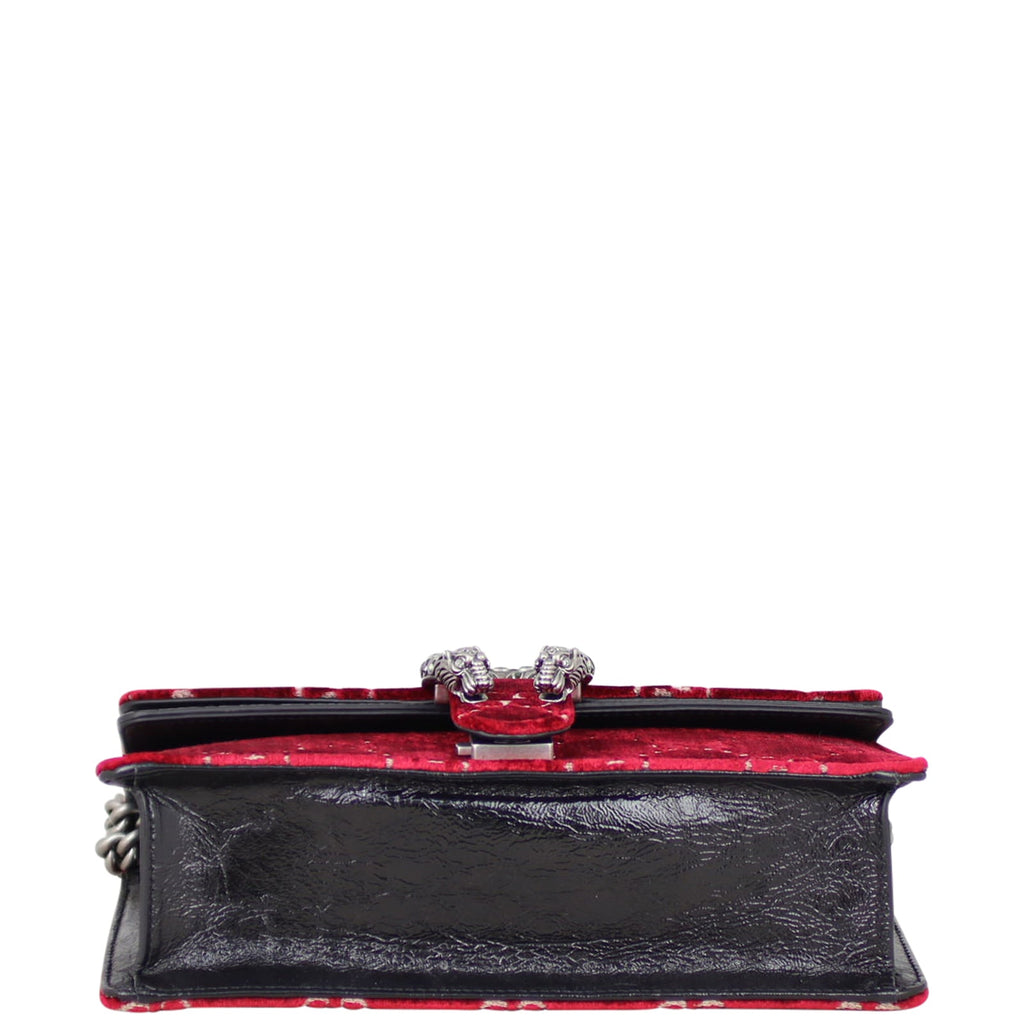 Gucci Dionysus GG Velvet Small Shoulder Bag