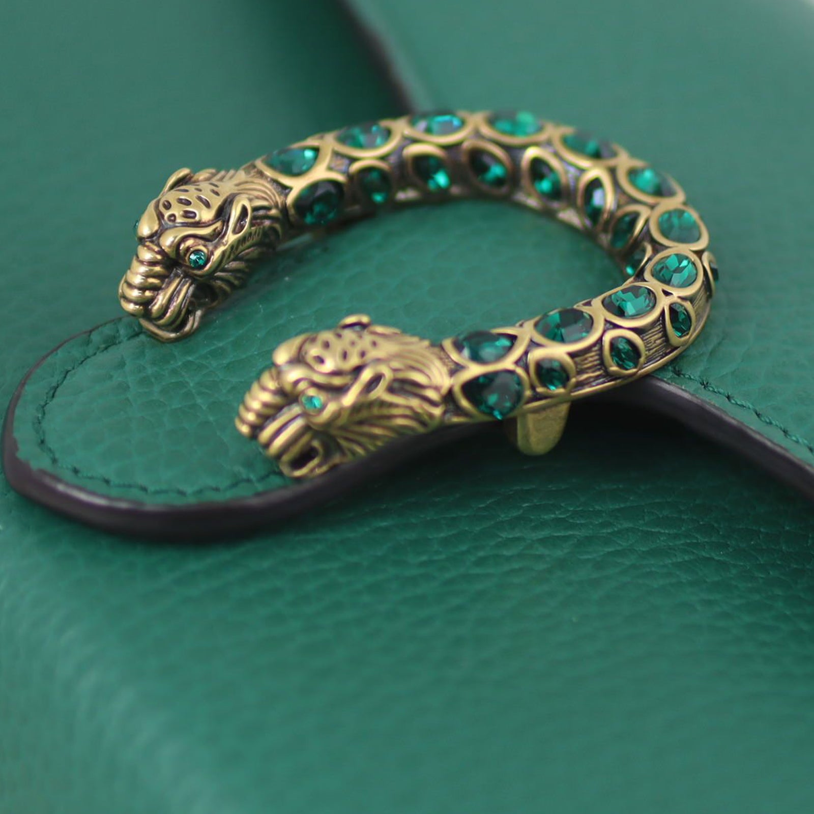 Gucci Dionysus Mini Leather Chain Wallet