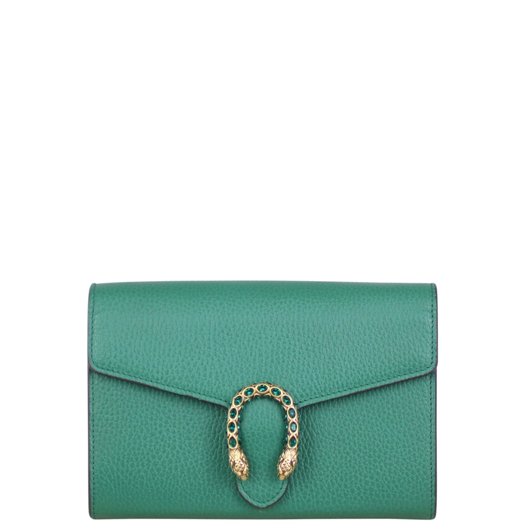 Gucci Dionysus Mini Leather Chain Wallet