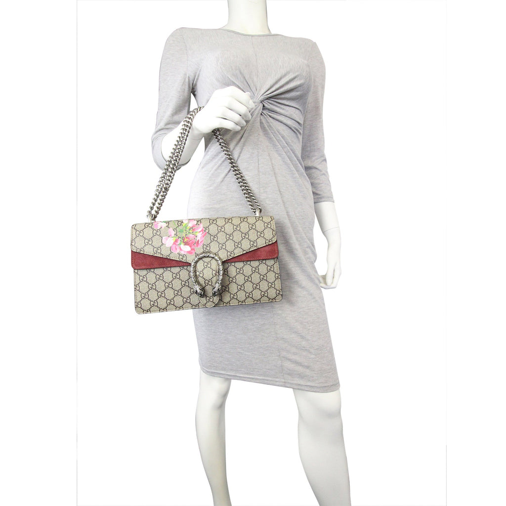 Gucci Dionysus Small GG Blooms Shoulder Bag