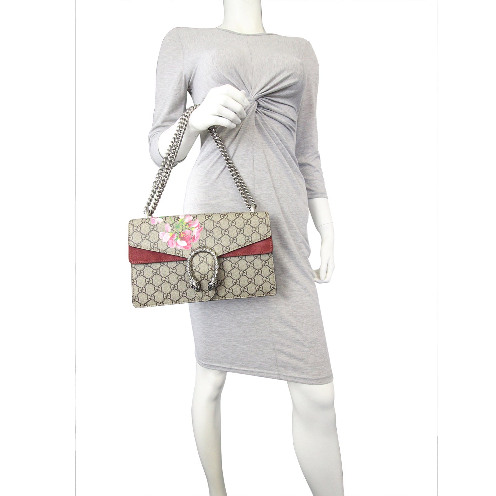 Gucci Dionysus Small GG Blooms Shoulder Bag