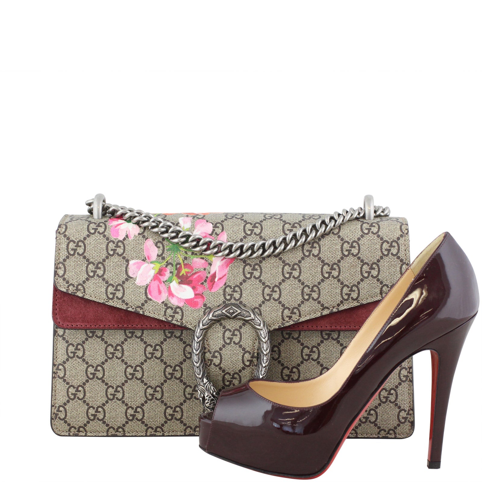 Gucci Dionysus Small GG Blooms Shoulder Bag