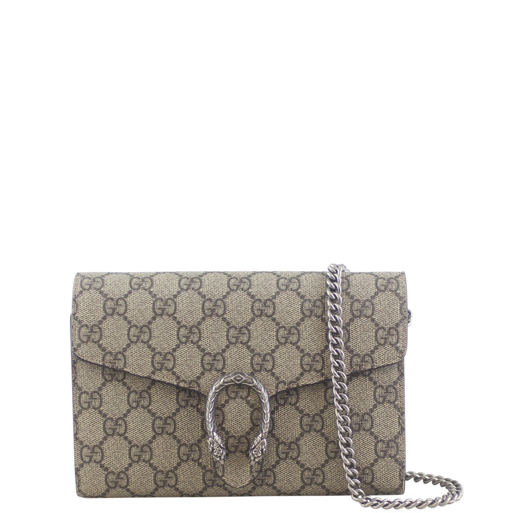 Gucci Dionysus GG Supreme Chain Wallet