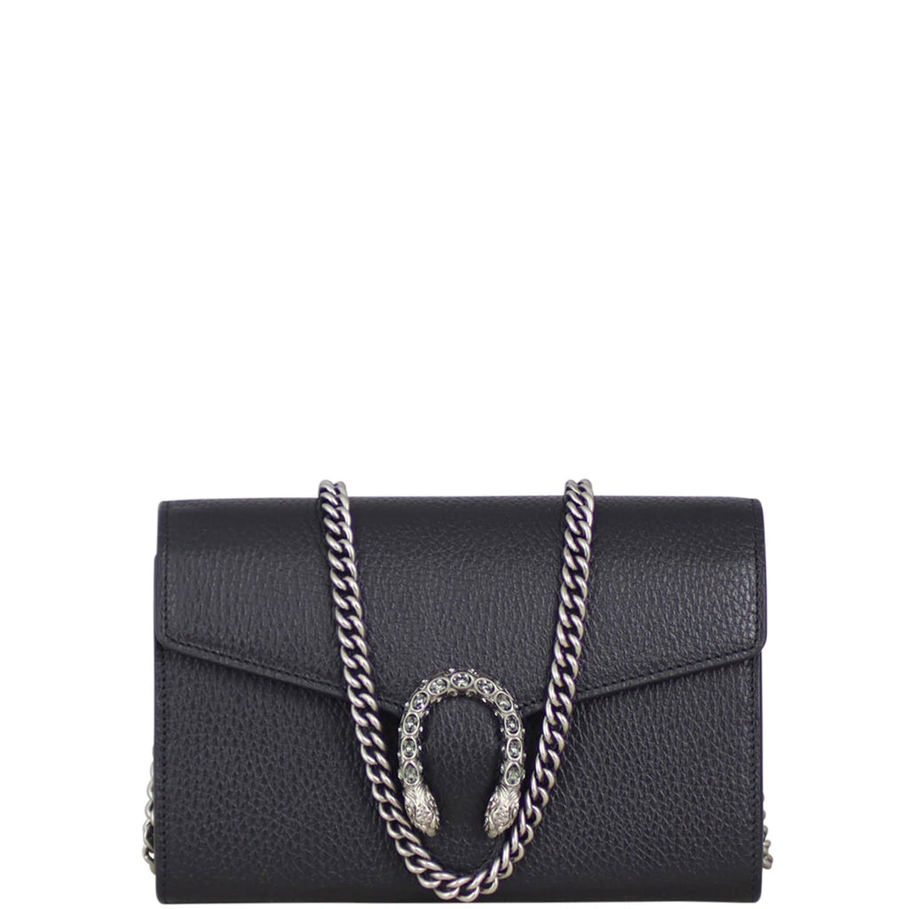Gucci Dionysus Leather Chain Wallet