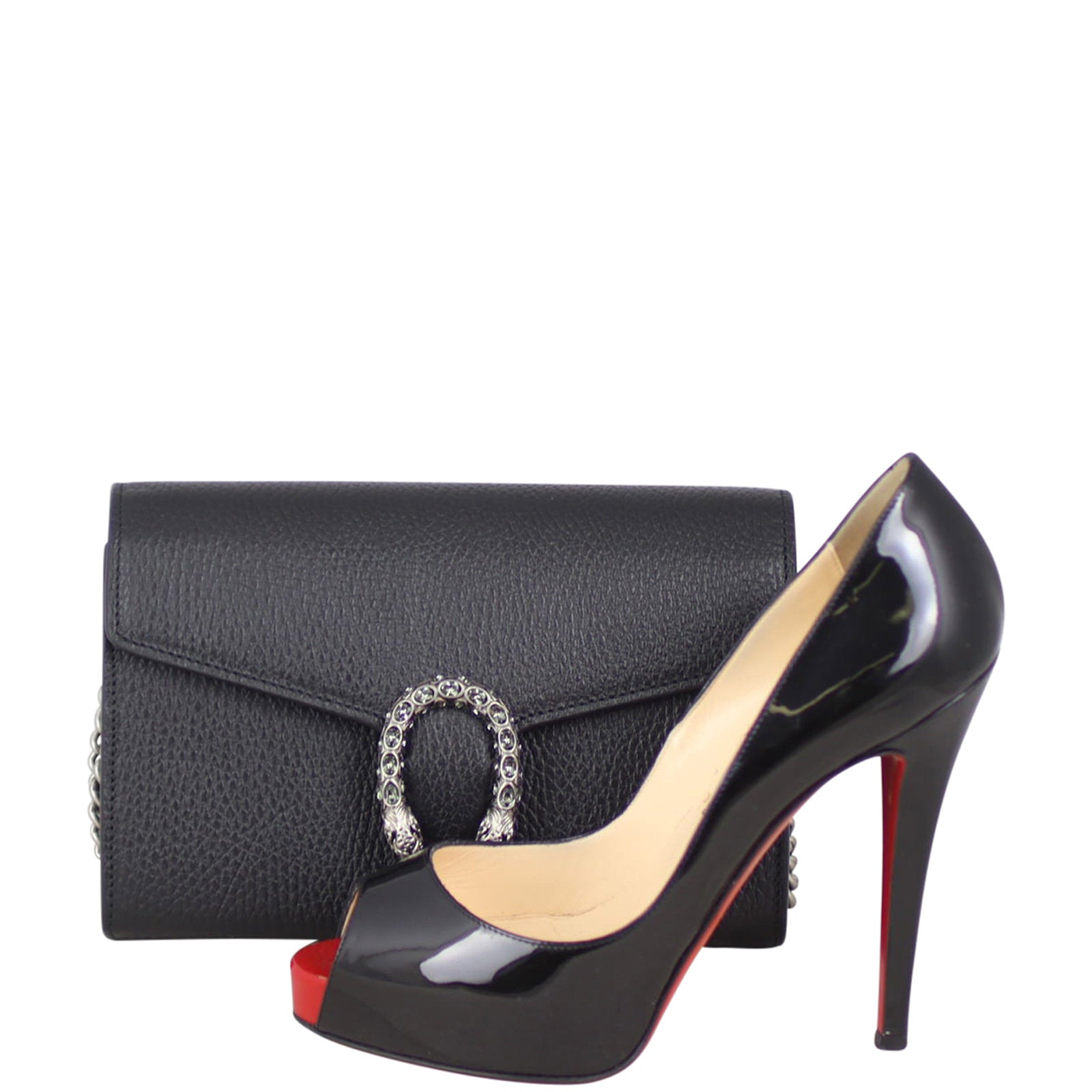 Gucci Dionysus Leather Chain Wallet