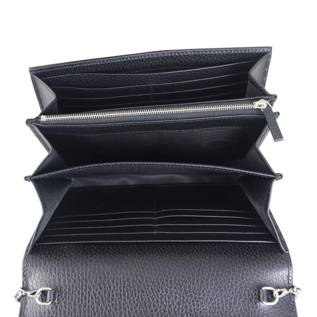 Gucci Dionysus Leather Chain Wallet